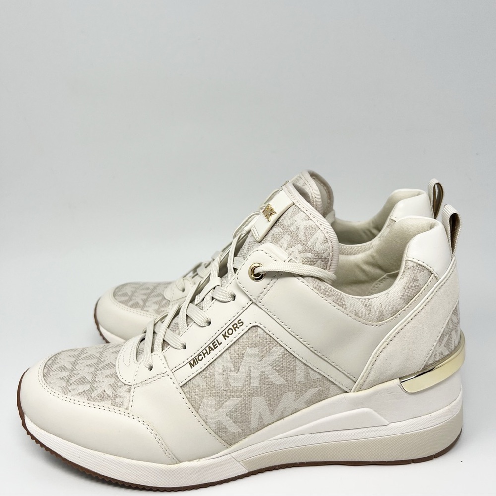 Michael Kors Georgie Trainer Sneakers NEW! - Picture 4 of 8